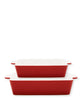 Oven dish set Alice red L