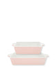 Oven dish set Alice pale pink S