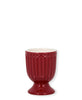Egg cup Alice claret red
