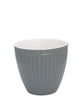Latte cup Alice stone grey